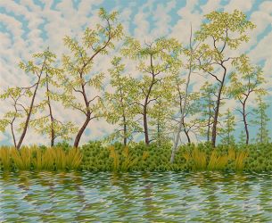 Floating Larch • 22x18 • 2011