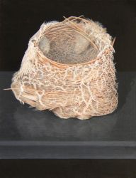 Nest-In-A-Nest 2023-casein-on-panel-9x12
